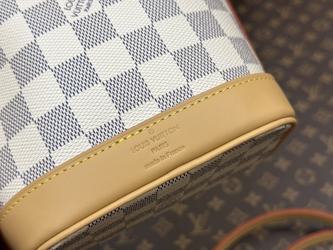 Louis Vuitton Nano Noé Damier Azur Canvas Women's Handbag N40511