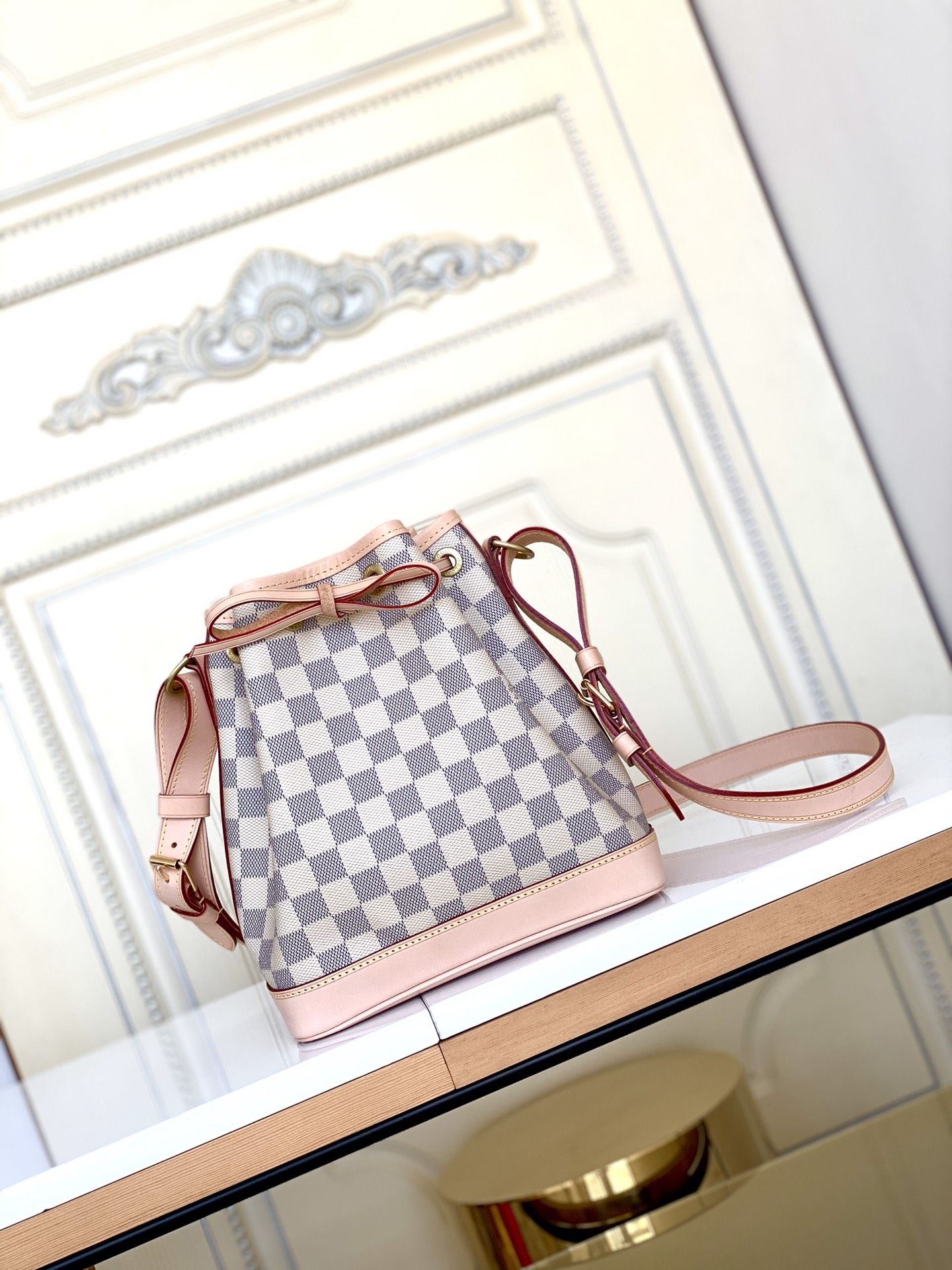 Louis Vuitton Noé BB Damier Azur Canvas Women's Handbags N41220