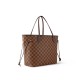 Louis Vuitton Neverfull MM Damier Ebène Canvas Women's Handbags N41358