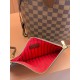 Louis Vuitton Neverfull MM Damier Ebène Canvas Women's Handbags N41358