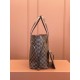 Louis Vuitton Neverfull MM Damier Ebène Canvas Women's Handbags N41358