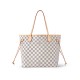 Louis Vuitton Neverfull MM Damier Azur Canvas Women's Handbags N41361