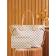 Louis Vuitton Neverfull MM Damier Azur Canvas Women's Handbags N41361