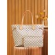 Louis Vuitton Neverfull MM Damier Azur Canvas Women's Handbags N41361