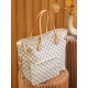 Louis Vuitton Neverfull MM Damier Azur Canvas Women's Handbags N41361