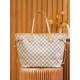 Louis Vuitton Neverfull MM Damier Azur Canvas Women's Handbags N41361