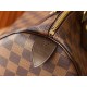 Louis Vuitton Speedy 35 Damier Ebène Canvas Women's Handbags N41363