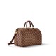 Louis Vuitton Speedy Bandouliere 35 Damier Ebène Canvas Women's Handbags N41366