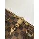 Louis Vuitton Speedy Bandouliere 35 Damier Ebène Canvas Women's Handbags N41366