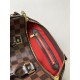 Louis Vuitton Speedy Bandouliere 35 Damier Ebène Canvas Women's Handbags N41366