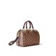 Louis Vuitton Speedy Bandoulière 25 Damier Ebène Canvas Women's Handbags N41368