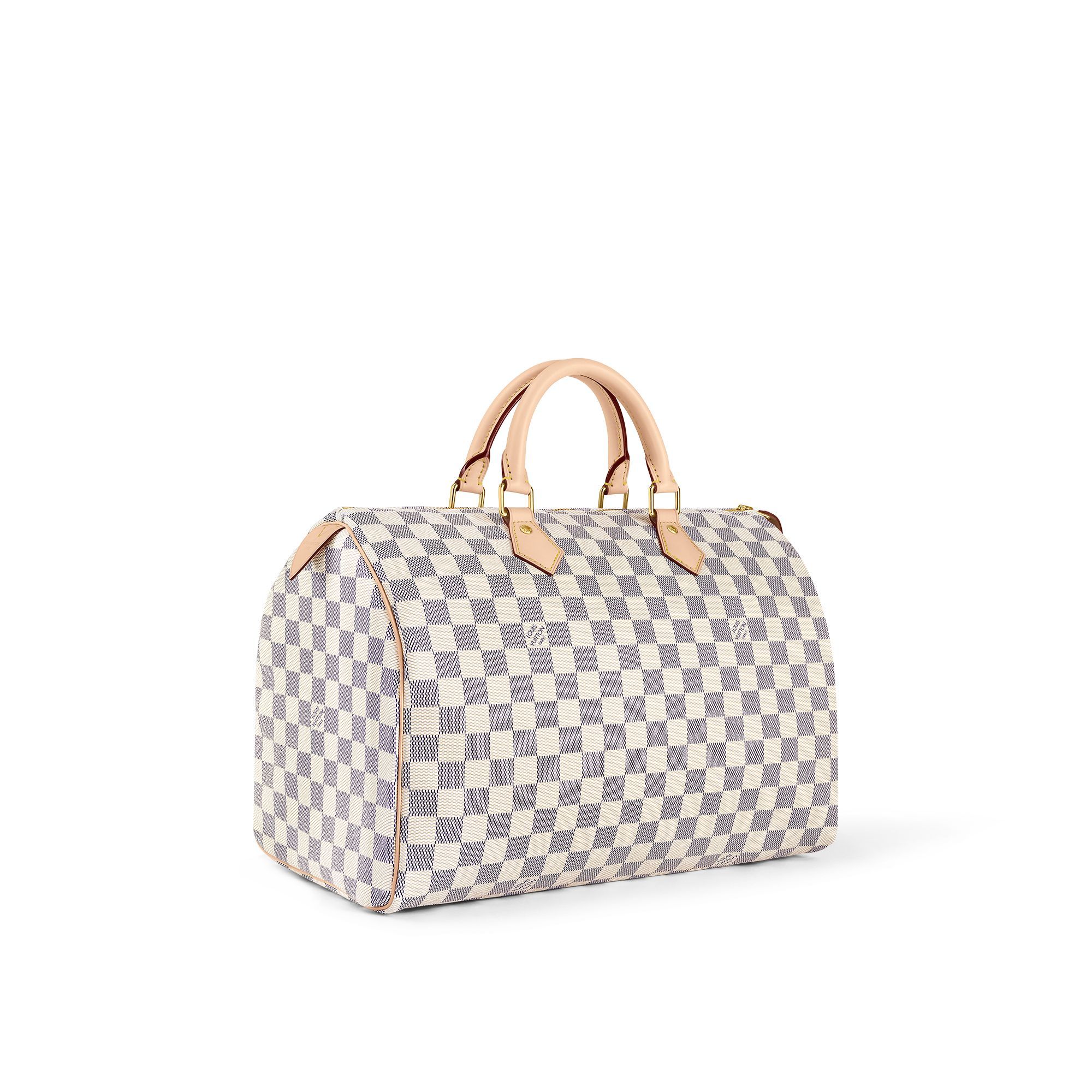 Louis Vuitton Speedy 35 Damier Azur Canvas Women's Handbags N41369