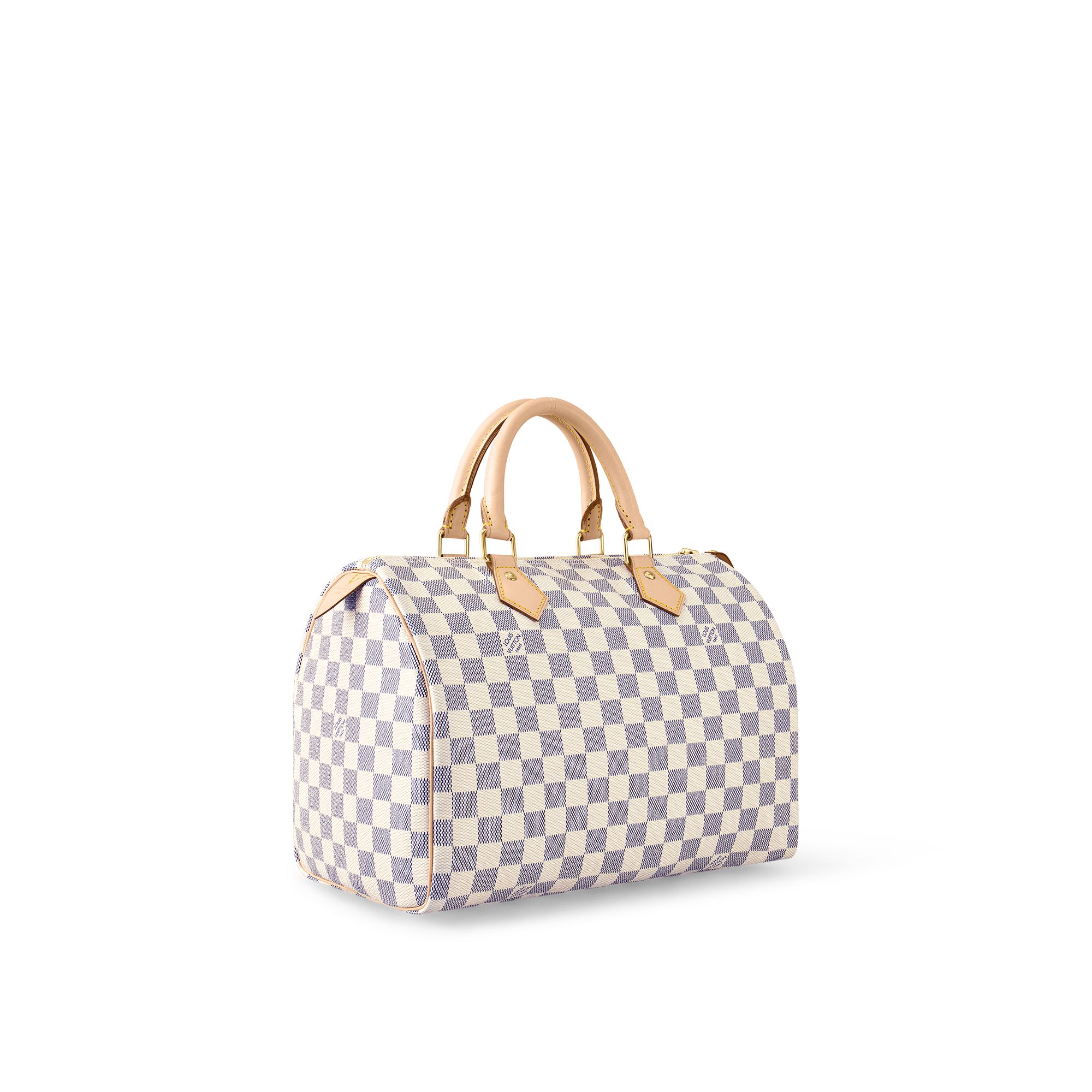 Louis Vuitton Speedy 30 Damier Azur Canvas Women's Handbags N41370