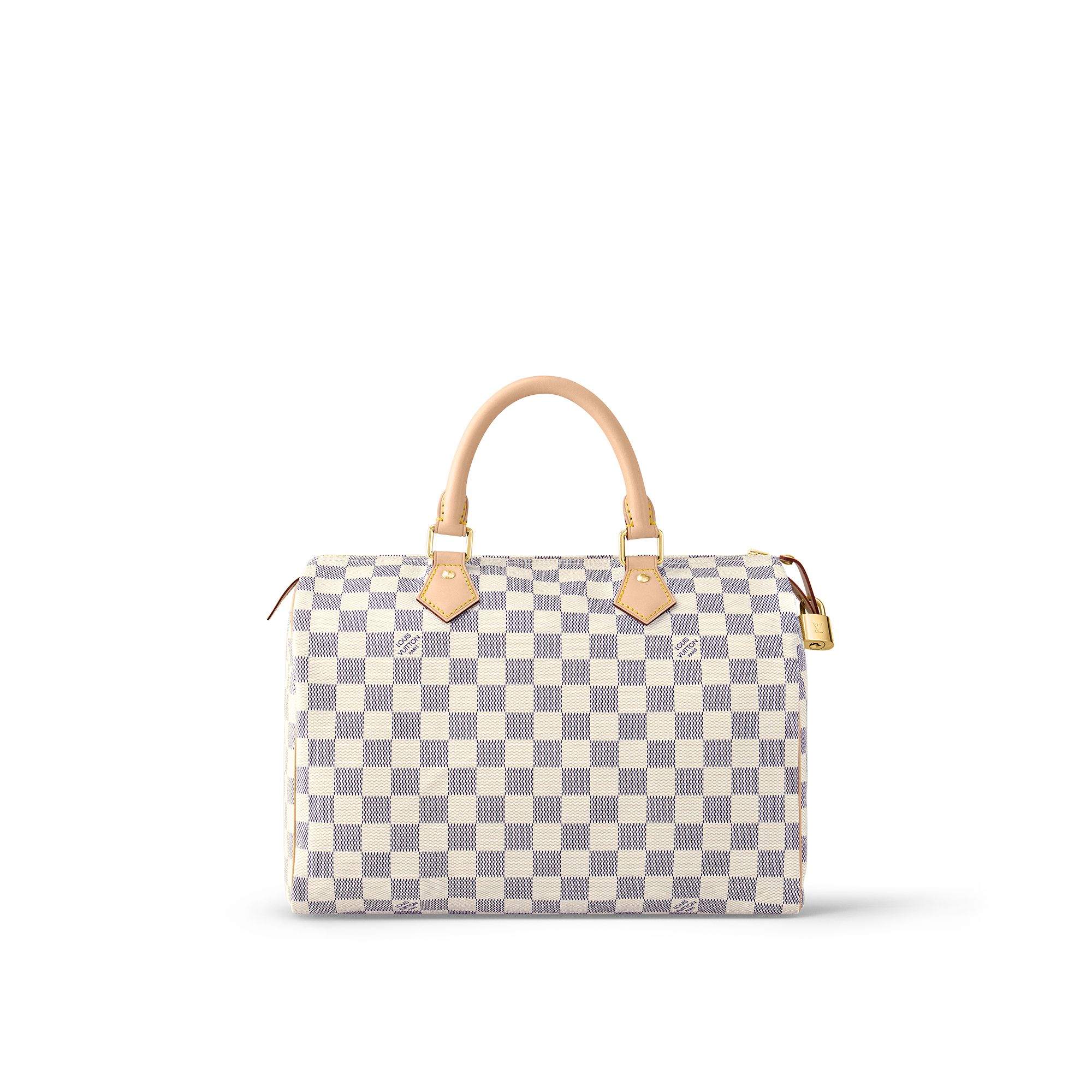 Louis Vuitton Speedy 30 Damier Azur Canvas Women's Handbags N41370