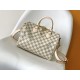 Louis Vuitton Speedy Bandoulière 25 Damier Azur Canvas Women's Handbags N41374