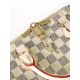 Louis Vuitton Speedy Bandoulière 25 Damier Azur Canvas Women's Handbags N41374