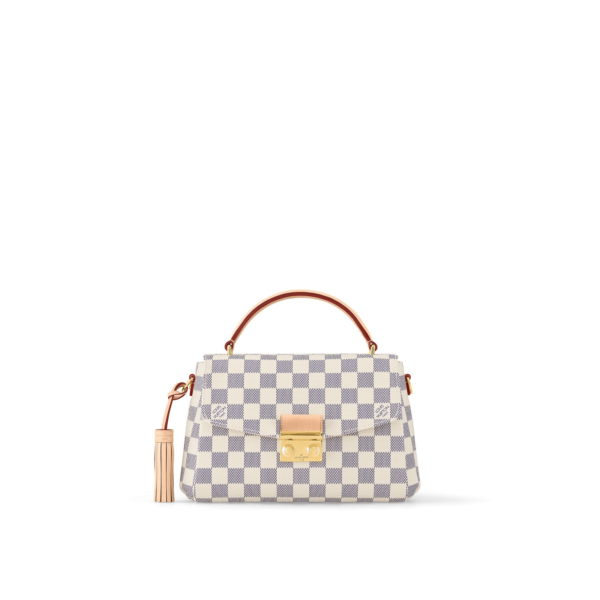 Louis Vuitton Croisette Damier Azur Canvas Women's Handbags N41581