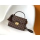 Louis Vuitton Croisette Damier Ebène Canvas Women's Handbags N53000