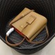 Prada Large Panier Bag In Brown Saffiano Leather