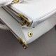 Prada Galleria Large Bag In White Saffiano Leather