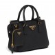 Prada Galleria Mini Bag In Black Saffiano Leather