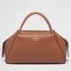 Prada Supernova Medium Top Handle Bag In Brown Leather