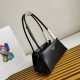 Prada Supernova Small Shoulder Bag In Black Calfskin