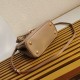 Prada Mini Galleria Bag In Beige Saffiano Leather