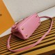 Prada Mini Galleria Bag In Pink Saffiano Leather