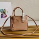 Prada Mini Galleria Bag In Powder Pink Saffiano Leather