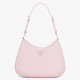 Prada Cleo Large Bag In Pink Brushed Leather