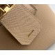 Prada Double Mini Bag In Beige Saffiano Leather