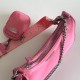 Prada Re-Edition 2005 Shoulder Bag In Pink Re-Nylon