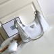 Prada Re-Edition 2005 Shoulder Bag In White Re-Nylon