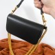 Valentino Loco Small Shoulder Bag In Black Calfskin