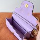 Valentino Small Loco Shoulder Bag in Wisteria Calfskin