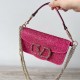 Valentino Small Loco Shoulder Bag with Rhinestone Applique