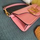 Valentino Loco Large Shoulder Bag In Pink Calfskin