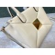 Valentino One Stud Top Handle Bag In White Nappa Leather