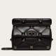 Valentino Roman Stud Medium Chain Bag In Black Nappa Leather