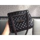 Valentino Rockstud Spike Medium Bag In Black Nappa Lambskin