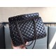 Valentino Rockstud Spike Large Bag In Black Nappa Lambskin