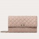 Valentino Rockstud Spike Crossbody Clutch Bag In Poudre Lambskin