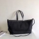 Valentino Rockstud Large Shopping Bag In Black Leather