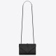 Saint Laurent Envelope Small Black Bag with Black Hardware