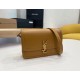 Saint Laurent Medium Solferino Bag In Camel Calfskin